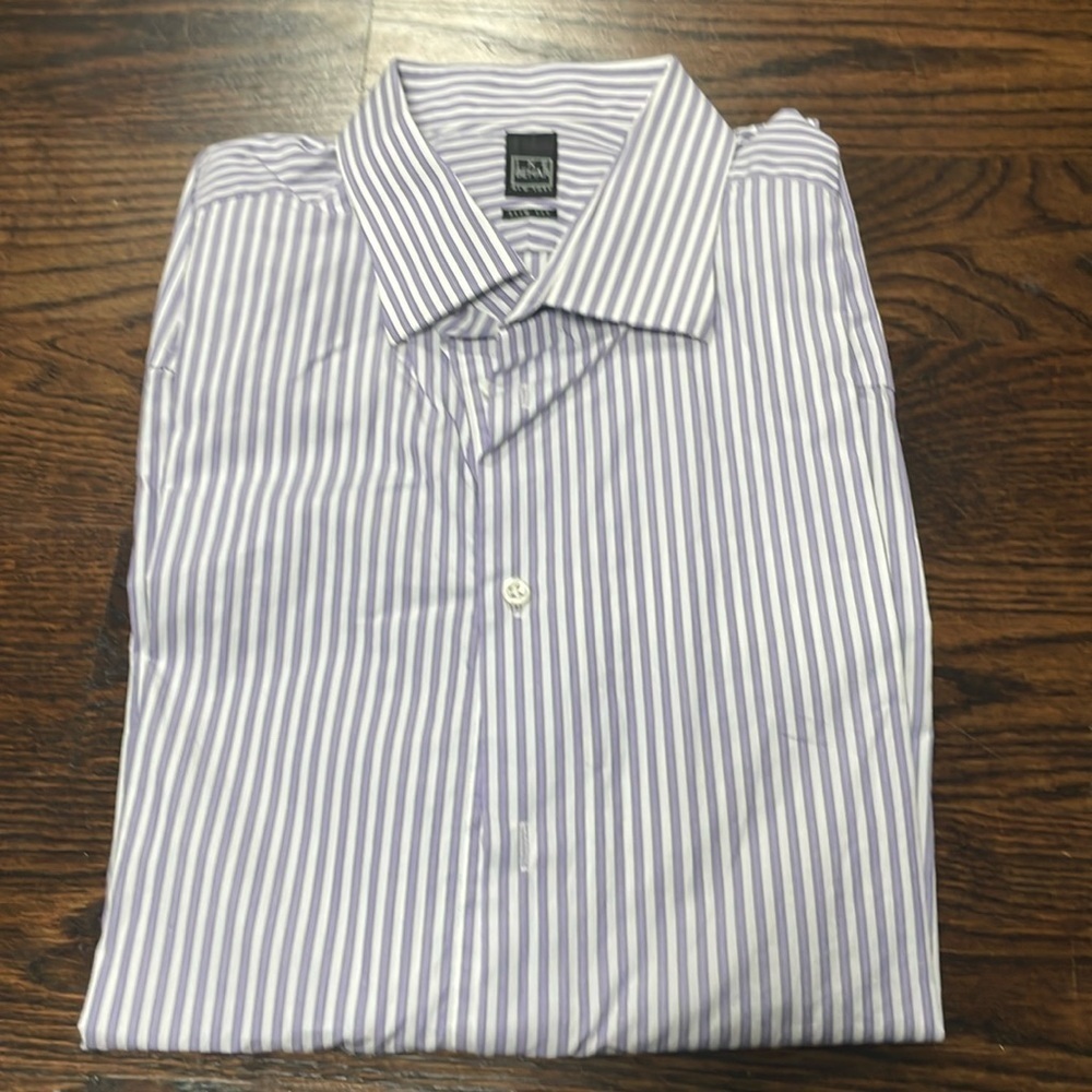 Mens IKE BEHAR slim fit size 17.5 34/35 - Picture 2 of 6